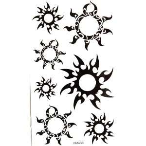  King Horse Tattoo stickers waterproof non toxic sun totem 
