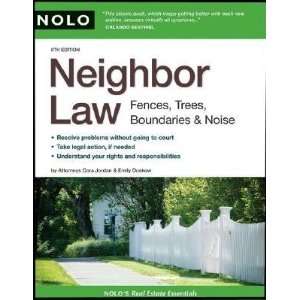   Fences, Trees, Boundaries & Noise [NEIGHBOR LAW 6/E]  N/A  Books