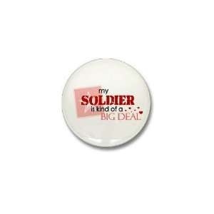   of a BIG D Military Mini Button by  Patio, Lawn & Garden