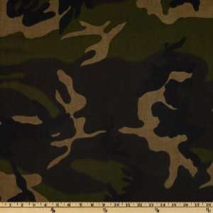  44 Wide Camo Large Green Fabric By The Yard Arts 