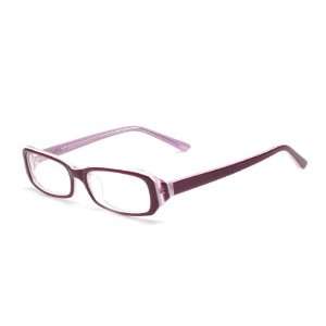  Alagir prescription eyeglasses (Burgundy/White) Health 