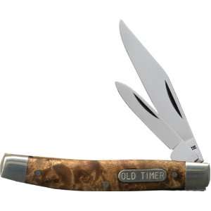 Schrade 33OTW Old Timer Middleman Jack Pocket Knife, Desert Iron Wood 