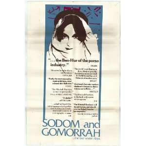 Sodom and Gomorrah Movie Poster (27 x 40 Inches   69cm x 102cm) (9999 