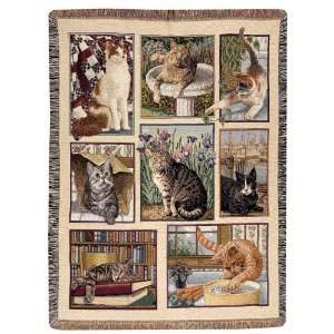 Kitty Corner Tapestry Throw [Kitchen] 