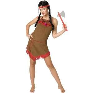  Lets Party By Time AD Inc. Indian Adult Costume / Brown 
