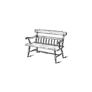  Squire Bench Plan (Woodworking Project Paper Plan)