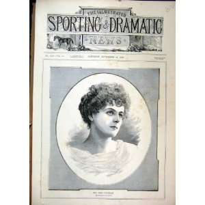   1893 Portrait Miss Marie Studholme Theatre Shaftesbury