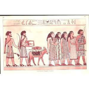 Canaanites Trading In Egypt Fine Art