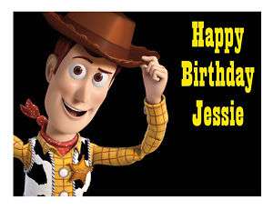 Toy Story Woody edible cake image cake topper  