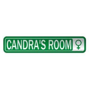   CANDRA S ROOM  STREET SIGN NAME
