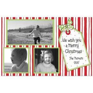  Candy Cane Stripes Digital Holiday Photo Cards