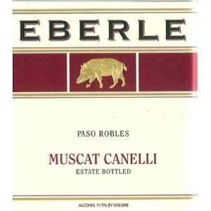    2008 Eberle Winery Muscat Canelli 750ml Grocery & Gourmet Food