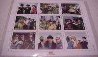 Stooges Stamp Sheets & Souvenir Sheets With COA  