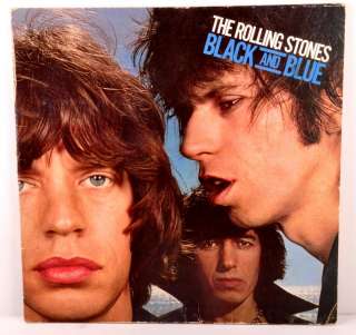 ROLLING STONES Black and Blue LP / Record G+  