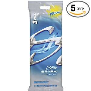 Stride Spark Kinetic Mint 3PK, 42 Count (Pack of 5)  