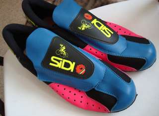 Sidi cyclocross touring shoes vintage 80s size 41 pink  
