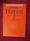 HARPERS December 1937 STUART CHASE HOMER CROY +++