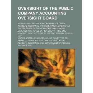  Oversight of the Public Company Accounting Oversight Board 