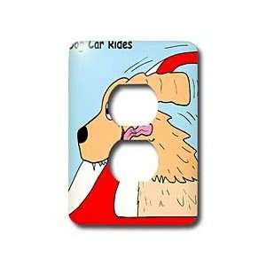   Cartoons   Dog Car Rides   Light Switch Covers   2 plug outlet cover