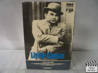 Little Caesar VHS Edward G. Robinson  