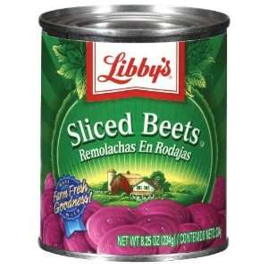 Libbys Sliced Beets, 8.25 oz Cans, 12 ct  Grocery 