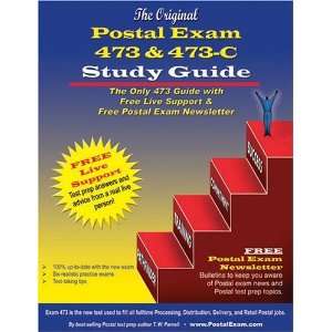   Postal Exam 473 & 473 C Study Guide [Paperback] T. W. Parnell Books