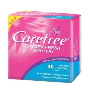  Carefree oxygen super dry 40 pieces. Health & Personal 