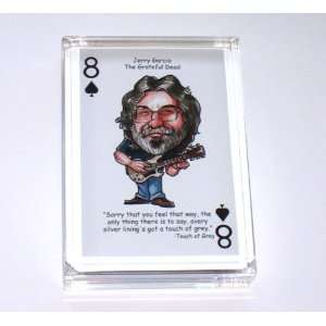  Jerry Garcia The Grateful Dead paperweight or display 