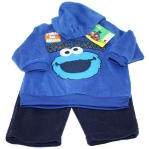  Sesame Street Cookie Monster Toddler 18 Months Long Sleeve 