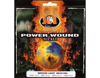 SIT Power Wound Nickel Bass Guitar Strings   MEDIUM LIGHT 45 105   1 