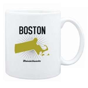   Boston Usa State   Star Light  Massachusetts Mug Usa City Home