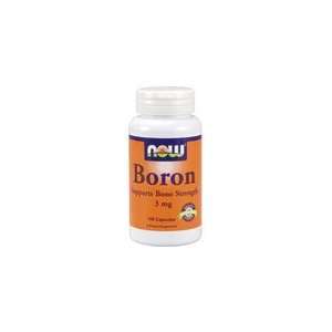  Boron by NOW Foods   (3mg   100 Capsules) Health 