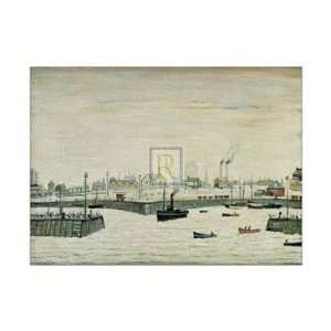    Harbour   Poster by Lawrence Stephen Lowry (16x12)