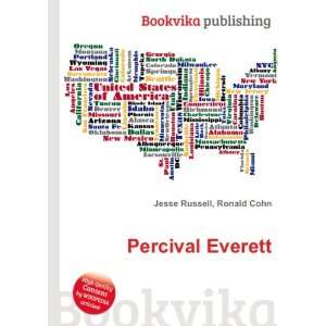  Percival Everett Ronald Cohn Jesse Russell Books