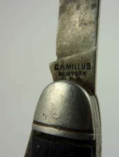 Vintage Camillus Four Blade Pocket Knife T29 GREAT  