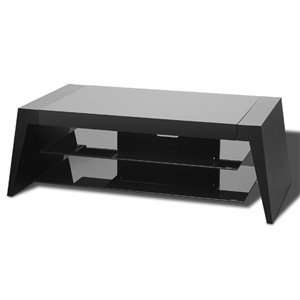  Techlink Form Series High Gloss Black TV Stand for Screens 