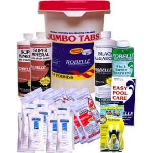 In Ground Pool Chemical Kit with 50 lb 3 Jumbo Tabs 