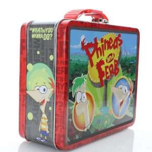  Phineas and Ferb and Agent P Wants You Tin Lunch Box 