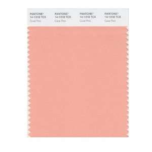  PANTONE SMART 14 1318X Color Swatch Card, Coral Pink