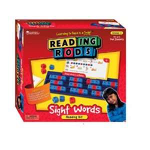   LEARNING RESOURCES READING RODS SIGHT WORDS KIT GR 1+ 