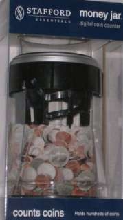 Stafford Essentials Money Jar Electronic Bank with Digital Coin 