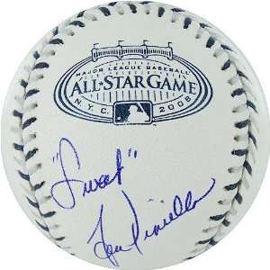  Lou Piniella 2008 All Star Baseball w/ Sweet Lou Insc 
