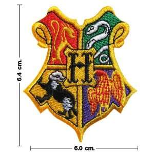  Harry Potter Hogwarts School Crest Iron on Patch From 
