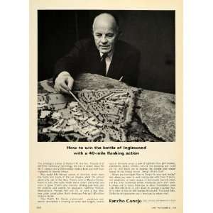 1963 Ad Rancho Conejo Industry Research Herbert Hartley 