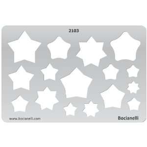   Jewelry Making Design Template Stencil   Star Stars