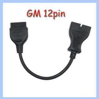 GM 12pin to OBD1 OBD2 connector diagnostic adaptor lead cable  