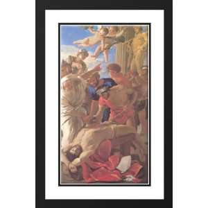  Poussin, Nicolas 26x40 Framed and Double Matted The 