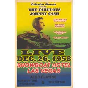   Showboat Hotel Las Vegas, NV (14 x 22 Inches   36cm x 56cm) Home
