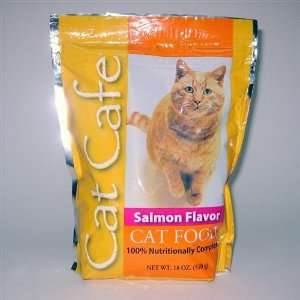  Cat Food   Salmon Flavor, 18 oz,(Cat Cafe) Health 