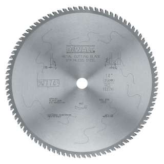   DW7749 14 inch Stainless Steel Cutting Saw Blade 028877345468  
